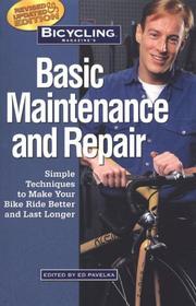 Cover of: Bicycling Magazine's Basic Maintenance and Repair