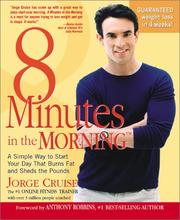 8 Minutes in the Morning by Jorge Cruise, Anthony Robbins