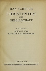 Cover of: Schriften zur Soziologie und Weltanschauungslehre.