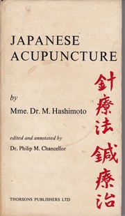 Japanese acupuncture by Masae Hashimoto
