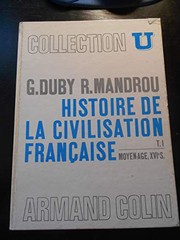 Cover of: Histoire de la civilisation française