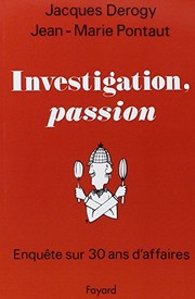 Cover of: Investigation, passion
