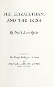 Cover of: The Elizabethans and the Irish.