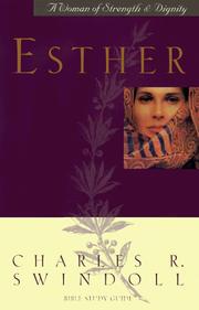 Cover of: Esther, A Woman of Strength & Dignity by Charles R. Swindoll
