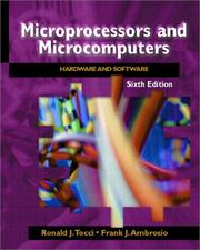 Cover of: Microprocessors and Microcomputers by Ronald J. Tocci, Frank J. Ambrosio