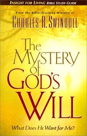 Cover of: The Mystery of God's Will (Study Guide)