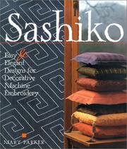 Sashiko by Parker, Mary., Mary Parker, Mary S. Parker