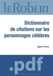 Cover of: Dictionnaire de noms de lieux