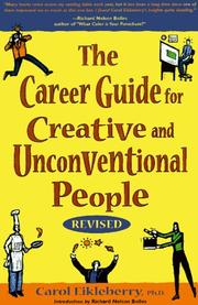 Cover of: The Career Guide for Creative and Unconventional People