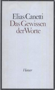 Cover of: Das Gewissen der Worte: Essays