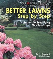 Cover of: Better Lawns Step by Step | Joseph Provey