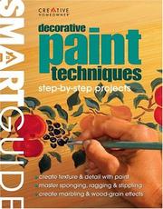Cover of: Decorative paint techniques: step-by-step projects.