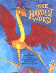 Cover of: hardest word: a Yom Kippur story