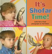 Cover of: It's shofar time