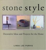 Cover of: Stone Style: Decorative Ideas and Projects for the Home