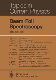 Cover of: Beam-foil spectroscopy