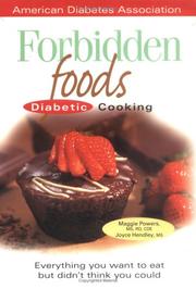 Cover of: Forbidden Foods Diabetic Cooking by Margaret Powers, Joyce L. Hendley