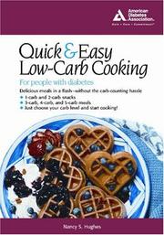 Cover of: The Quick & Easy Low-Carb Cookbook for People with Diabetes