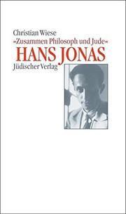 Hans Jonas by Christian Wiese
