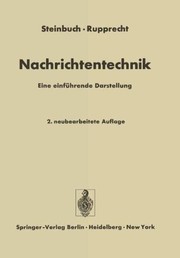 Cover of: Nachrichtentechnik: Eine einführende Darstellung (German Edition)