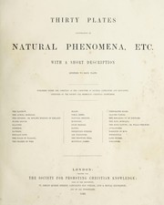 Cover of: Thirty plates illustrative of natural phenomena, etc.: with a short description annexed to each plate