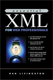 Essential XML for web professionals