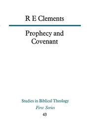 Cover of: Prophecy and covenant