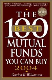 Cover of: The 100 Best Mutual Funds You Can Buy 2004