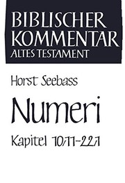 Numeri by Horst Seebass
