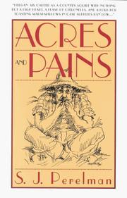 Cover of: Acres and Pains