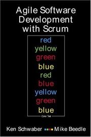Cover of: Agile Software Development with SCRUM