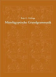Cover of: MittelÃƒÂ¤gyptische Grundgrammatik