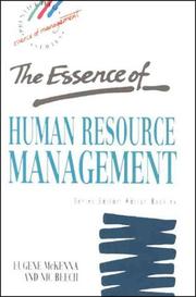 The essence of human resource management