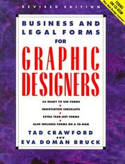 Cover of: Business and legal forms for graphic designers by Tad Crawford