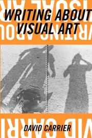 Cover of: Writing About Visual Art (Aesthetics Today)