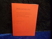 Cover of: Zwischenbilanz: Festschrift für Lothar Späth anlässlich der Fertigstellung des Mischkreuzes der Universität Konstanz