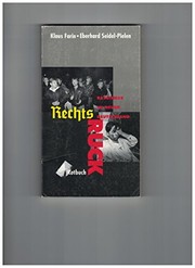 Cover of: Rechtsruck: Rassismus im neuen Deutschland