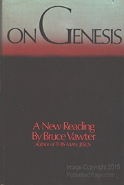 Cover of: On Genesis: a new reading