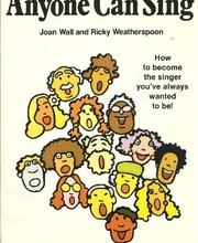 Cover of: Anyone can sing by Joan Wall