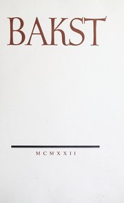 Cover of: Bakst