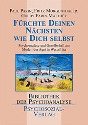 Cover of: Fürchte deinen Nächsten wie dich selbst (German Edition)