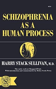 Cover of: Schizophrenia as a human process by Harry Stack Sullivan