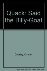 Cover of: "Quack!" said the billy-goat