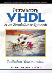 Introductory VHDL by Sudhakar Yalamanchili