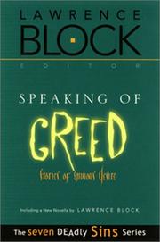 Speaking of greed : stories of envious desire