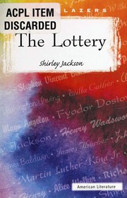 Cover of: The Lottery by Shirley Jackson