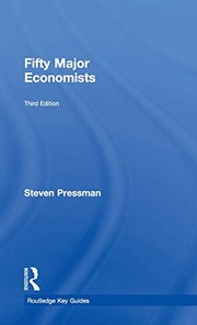 Cover of: Fifty Major Economists (Routledge Key Guides)