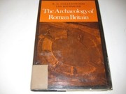 Cover of: The archaeology of Roman Britain