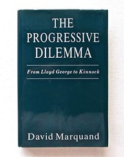 Cover of: The progressive dilemma