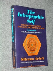 Cover of: The intrapsychic self by Silvano Arieti